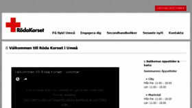 What Umeakretsarna.se website looked like in 2017 (6 years ago)