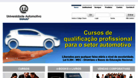 What Universidadeautomotiva.com.br website looked like in 2017 (6 years ago)
