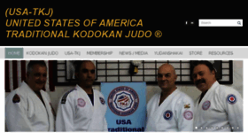 What Usatkj.org website looked like in 2017 (6 years ago)