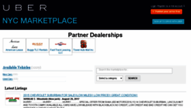 What Ubernycmarketplace.com website looked like in 2017 (6 years ago)