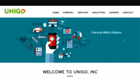 What Unigoit.com website looked like in 2017 (6 years ago)