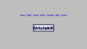 What Uriclak.com website looked like in 2017 (6 years ago)