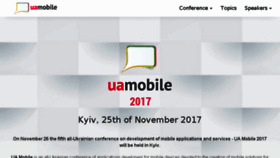What Uamobile.org website looked like in 2017 (6 years ago)