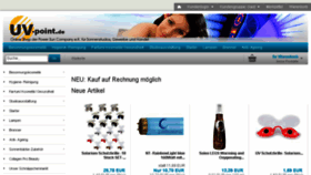 What Uv-point.de website looked like in 2017 (7 years ago)
