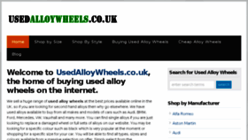 What Usedalloywheels.co.uk website looked like in 2017 (6 years ago)