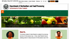 What Uphorticulture.gov.in website looked like in 2017 (8 years ago)