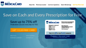 What Usamedicalcard.com website looked like in 2017 (6 years ago)