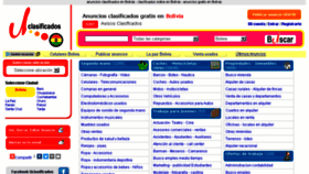 What Uclasificados.com.bo website looked like in 2017 (6 years ago)