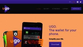 What Ugo.ca website looked like in 2017 (6 years ago)