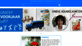 What Unicefkaarten.nl website looked like in 2017 (6 years ago)