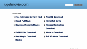 What Ugetmovie.com website looked like in 2017 (6 years ago)