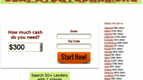 What Usapaydayloans.org website looked like in 2017 (6 years ago)