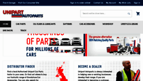 What Unipartautoparts.com website looked like in 2017 (6 years ago)