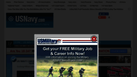 What Usnavy.com website looked like in 2017 (6 years ago)