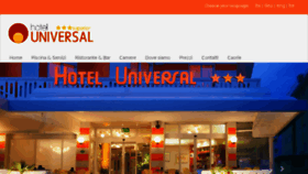 What Universalhotel.it website looked like in 2017 (6 years ago)