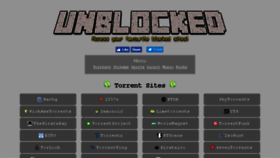 What Unblocked.ist website looked like in 2017 (6 years ago)