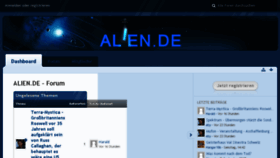 What Ufo-und-alienforum.de website looked like in 2017 (6 years ago)