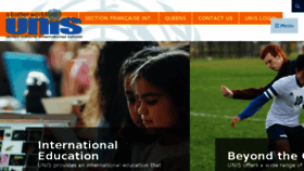 What Unis.org website looked like in 2017 (7 years ago)