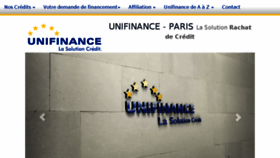 What Unifinance.net website looked like in 2017 (6 years ago)