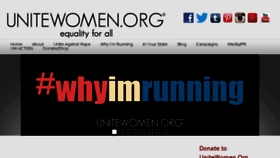What Unitewomen.org website looked like in 2017 (6 years ago)