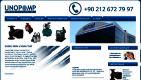 What Unopomp.com website looked like in 2017 (6 years ago)