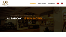 What Ustunhotel.com website looked like in 2017 (6 years ago)