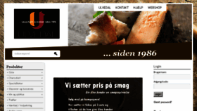 What Ulvedal-ost.dk website looked like in 2017 (6 years ago)