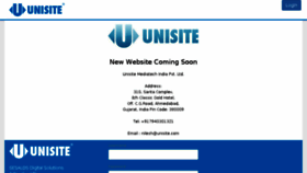 What Unisite.com website looked like in 2017 (6 years ago)