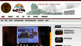 What Upalumni.ph website looked like in 2017 (6 years ago)