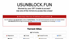 What Usunblock.bid website looked like in 2017 (6 years ago)