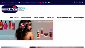 What Ukipcosmetic.com website looked like in 2017 (6 years ago)