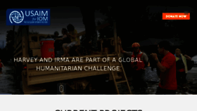 What Usaim.org website looked like in 2017 (6 years ago)