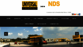 What Universalseal.net website looked like in 2017 (6 years ago)