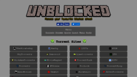 What Unblocked.tw website looked like in 2017 (6 years ago)