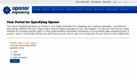 What Uponorengineering.com website looked like in 2017 (6 years ago)