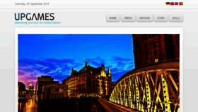 What Upgames.eu website looked like in 2017 (8 years ago)