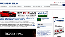 What Uporabnastran.si website looked like in 2017 (6 years ago)