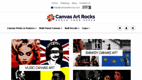 What Us.canvasartrocks.com website looked like in 2017 (6 years ago)