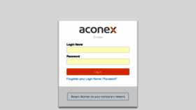 What Uk1.aconex.co.uk website looked like in 2017 (6 years ago)