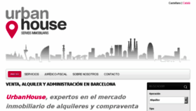 What Urbanhouse.es website looked like in 2017 (6 years ago)
