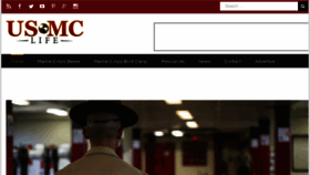 What Usmclife.com website looked like in 2017 (6 years ago)