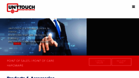 What Unytouch.ca website looked like in 2017 (6 years ago)