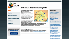 What Upadelawarevalley.org website looked like in 2017 (6 years ago)