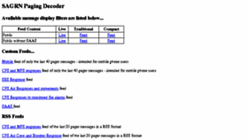 What Urgmsg.net website looked like in 2017 (8 years ago)