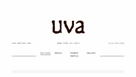 What Uvanyc.com website looked like in 2017 (6 years ago)
