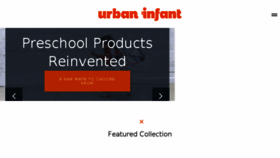 What Urbaninfant.com website looked like in 2017 (6 years ago)