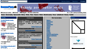 What Uzemneplany.sk website looked like in 2017 (6 years ago)