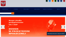 What Ug.gda.pl website looked like in 2017 (6 years ago)