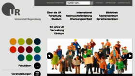 What Uni-regensburg.de website looked like in 2017 (6 years ago)