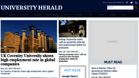 What Universityherald.com website looked like in 2017 (6 years ago)